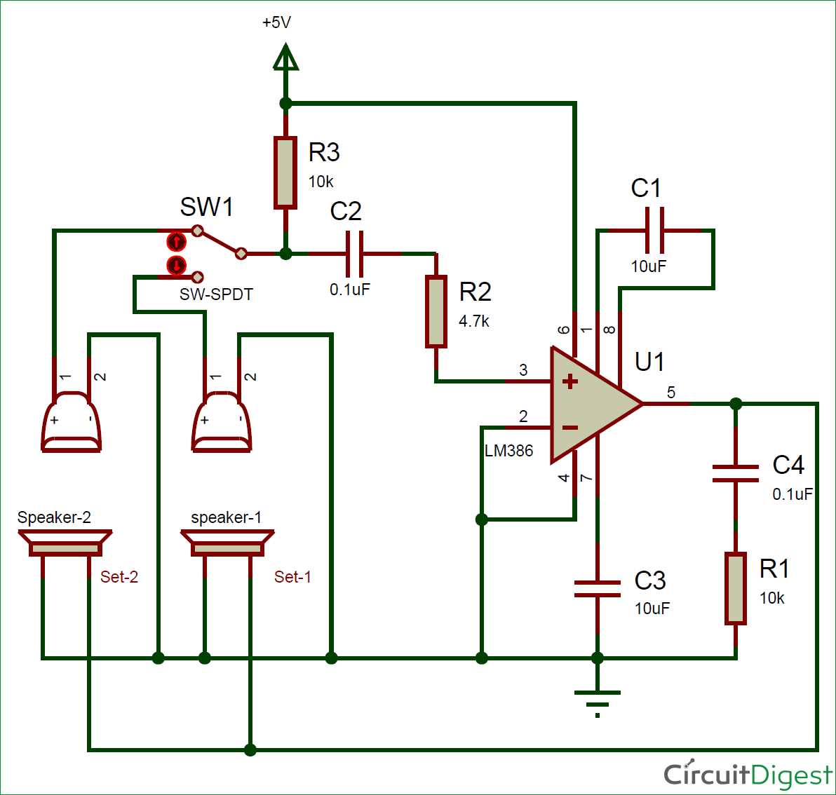 intercom wiring diagram