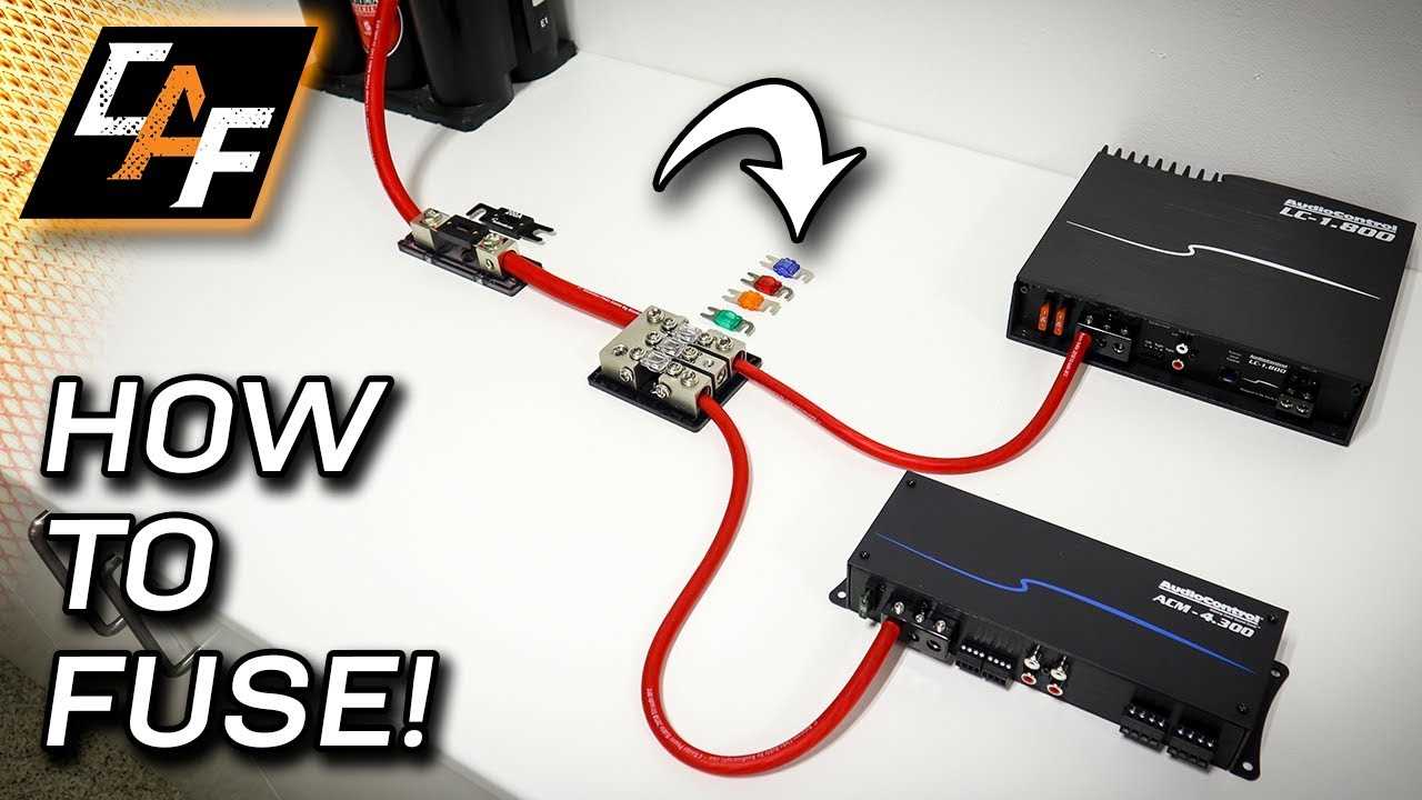 two amp wiring diagram