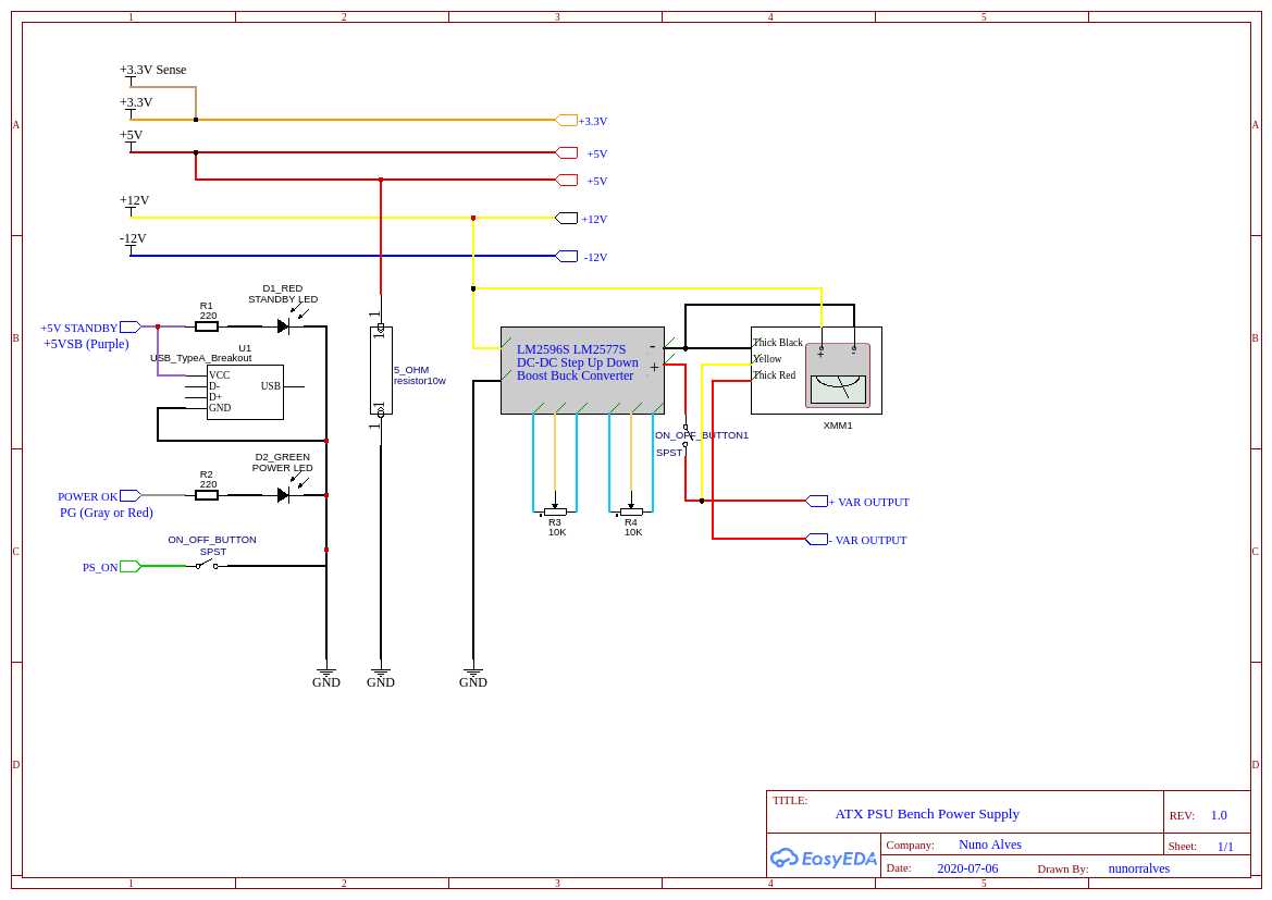 power supply wiring diagram