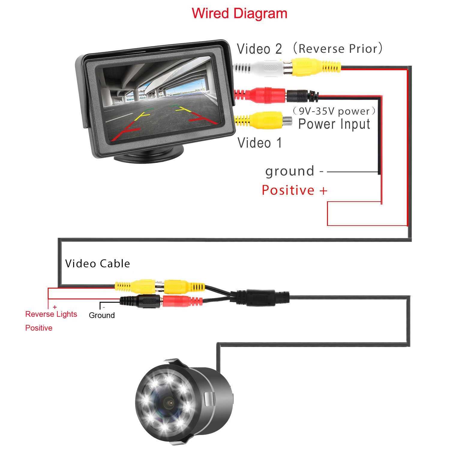 back up camera wiring diagram