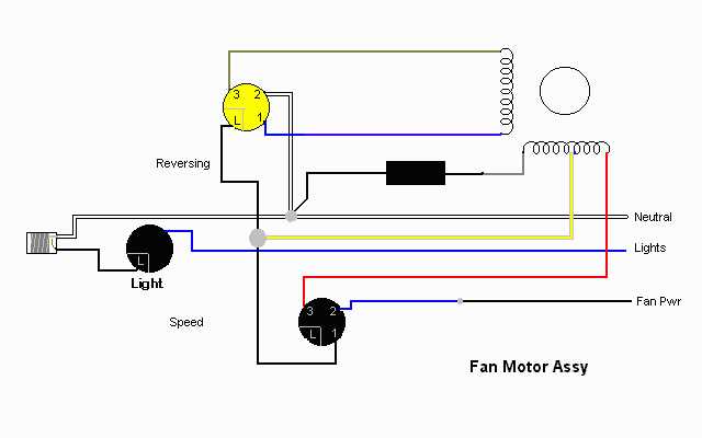 2 speed fan wiring diagram