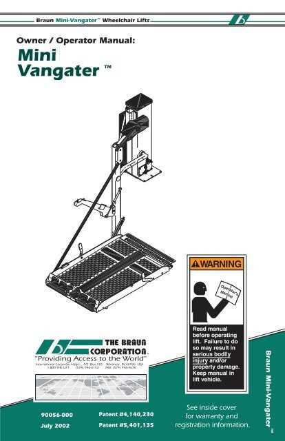 braun wheelchair lift wiring diagram