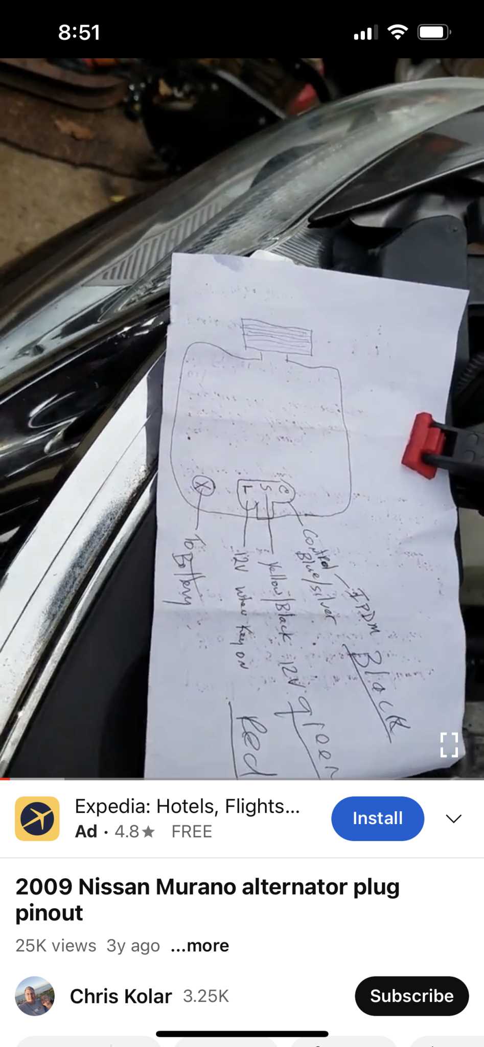 2010 nissan murano alternator wiring diagram