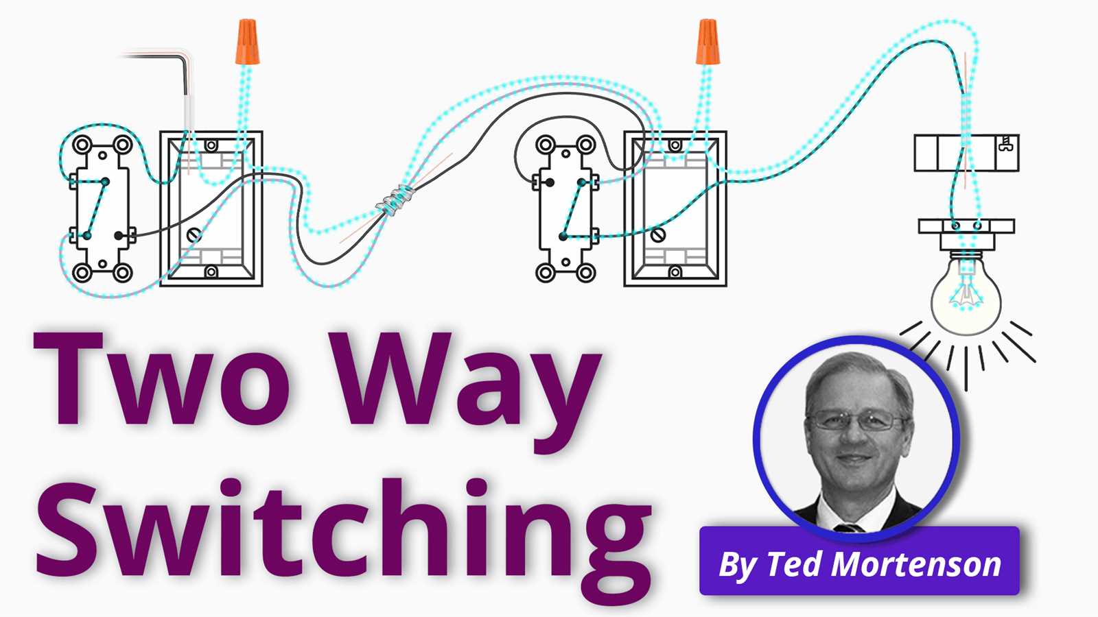 two way switches wiring diagram