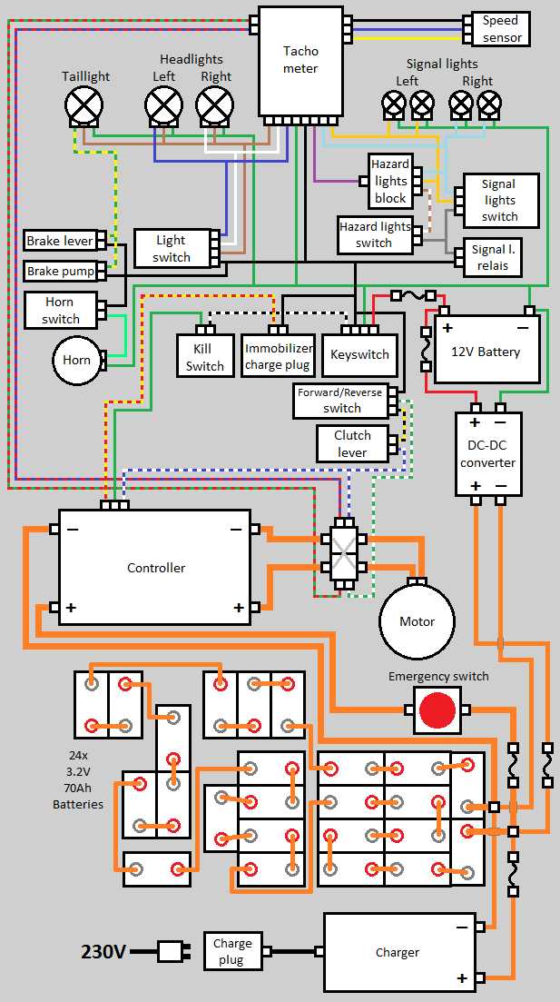 high voltage wiring diagram