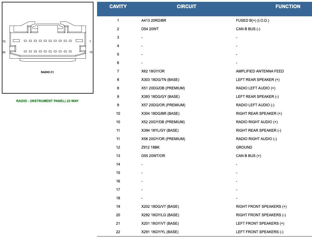 2008 dodge radio wiring diagram