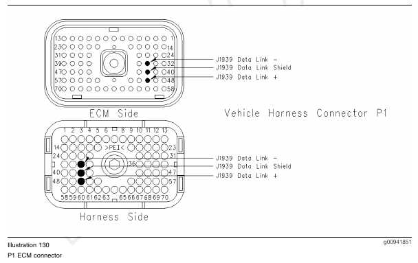 j1939 data link connector wiring diagram