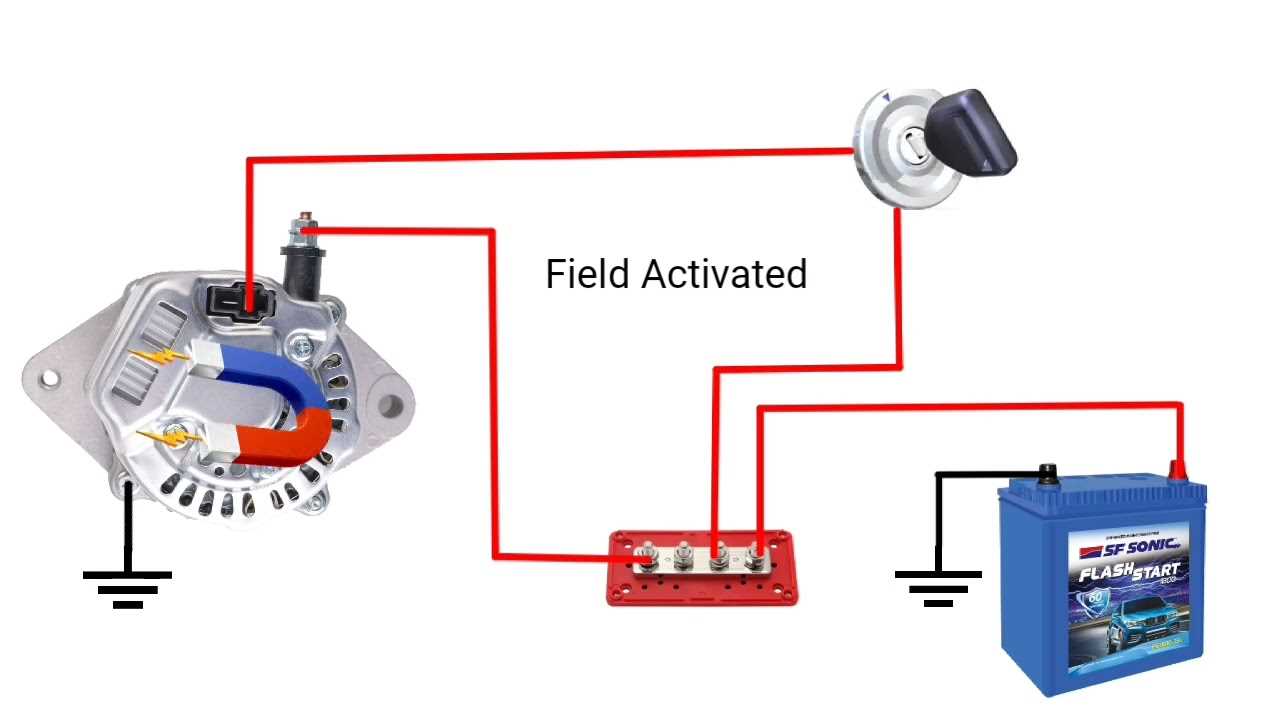 nippondenso alternator wiring diagram