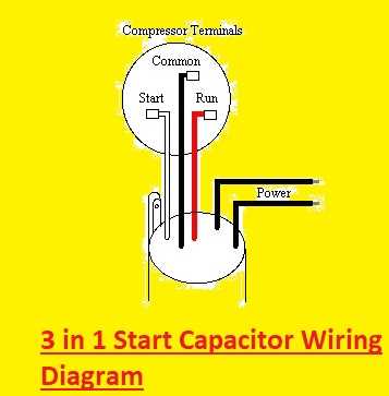 dual run capacitor wiring diagram