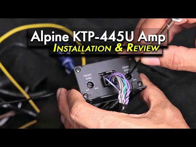 alpine ktp 445a wiring diagram