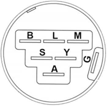 7 prong ignition switch wiring diagram