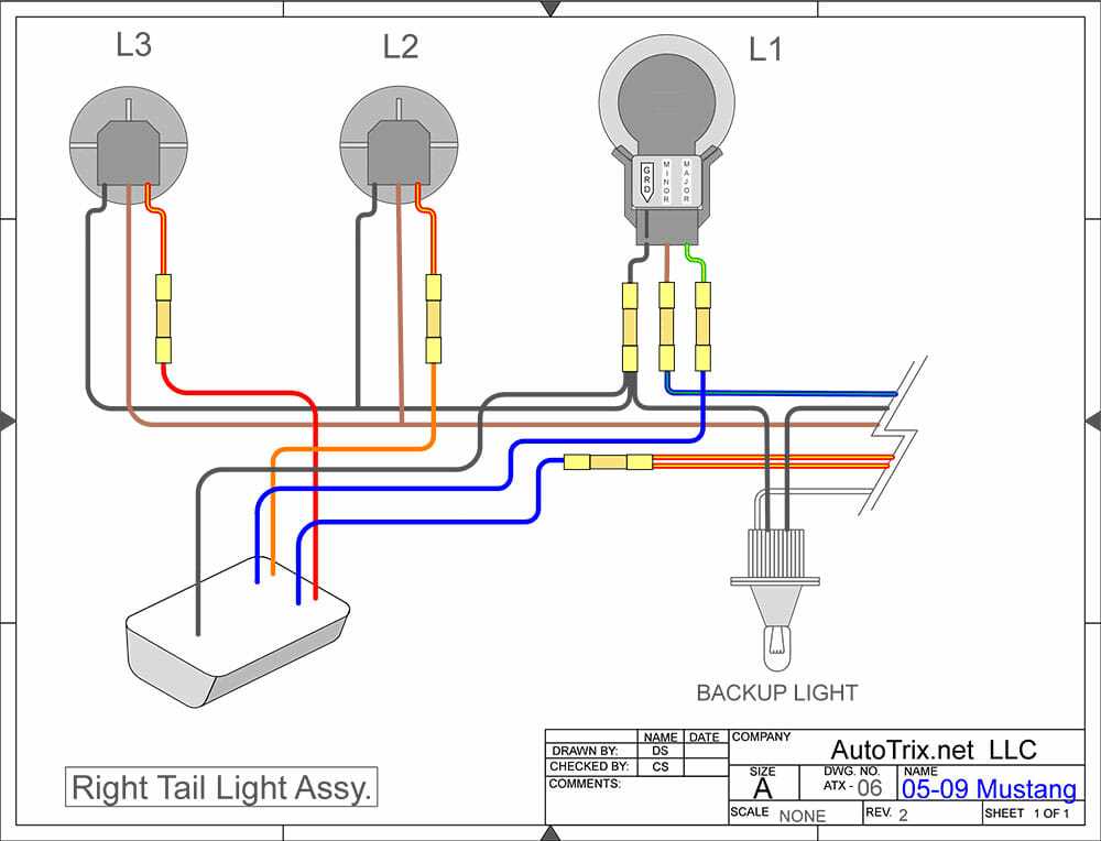 taillight wiring diagram