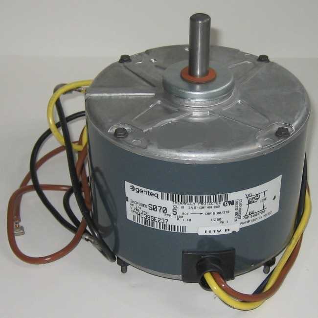 wiring diagram fan motor