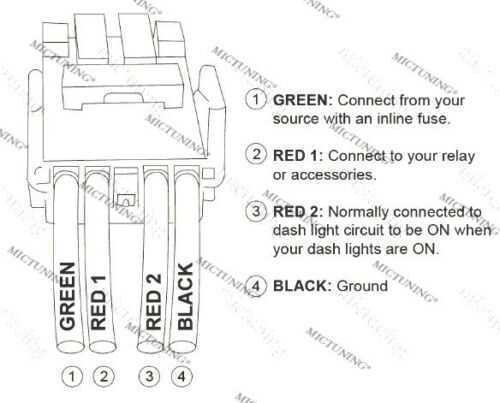 tailgate light bar wiring diagram