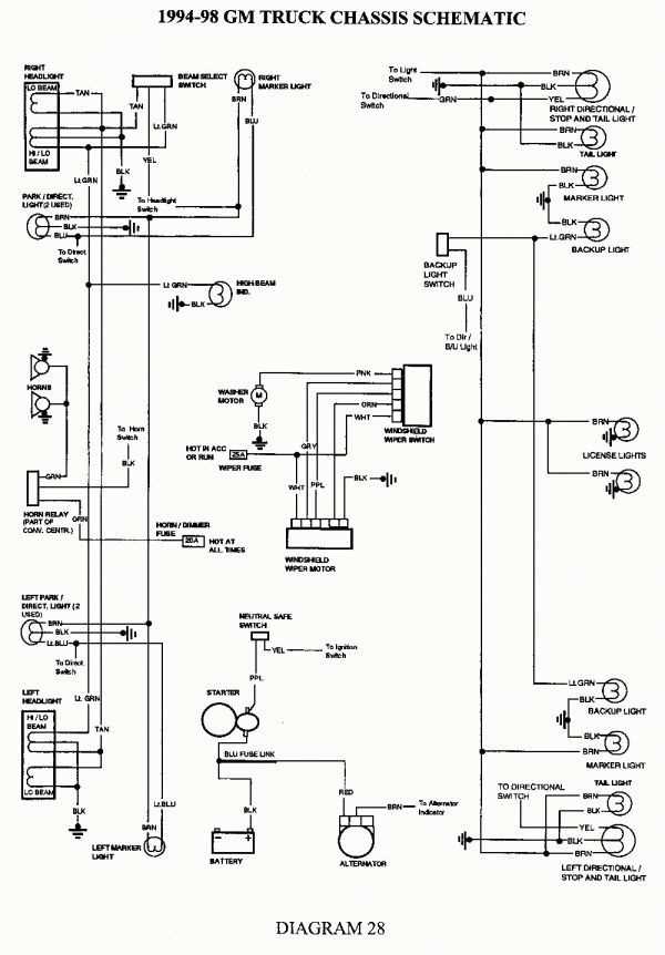 60 66 chevy truck wiring diagram