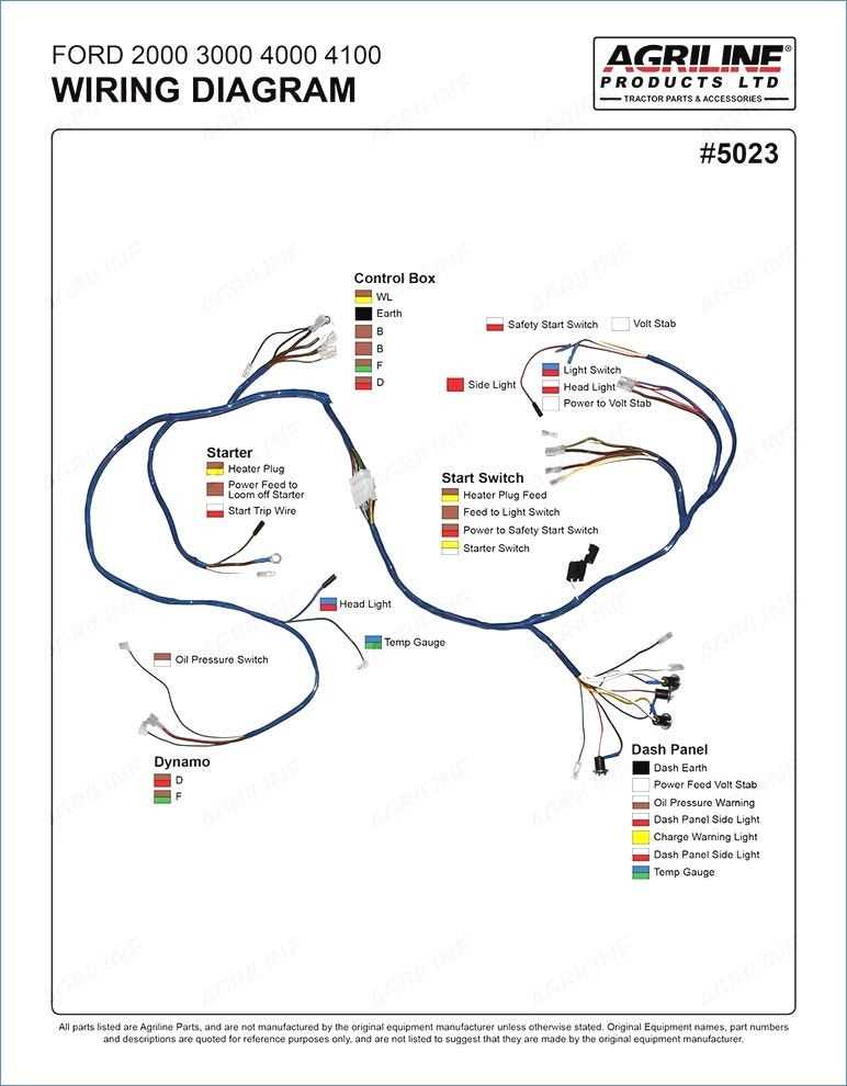 ford 4000 ignition switch wiring diagram