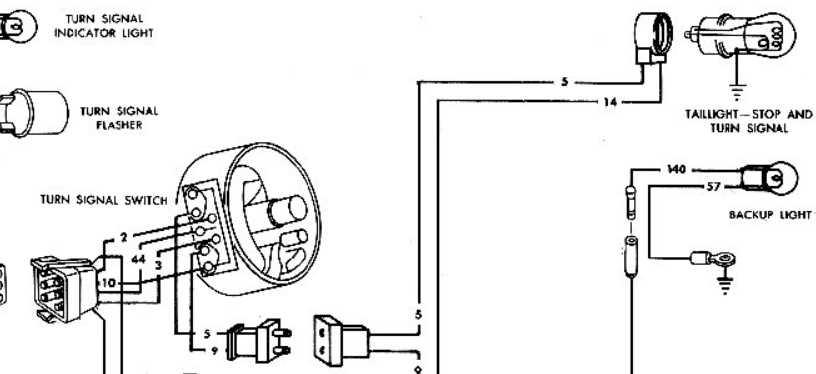 stop turn tail light wiring diagram