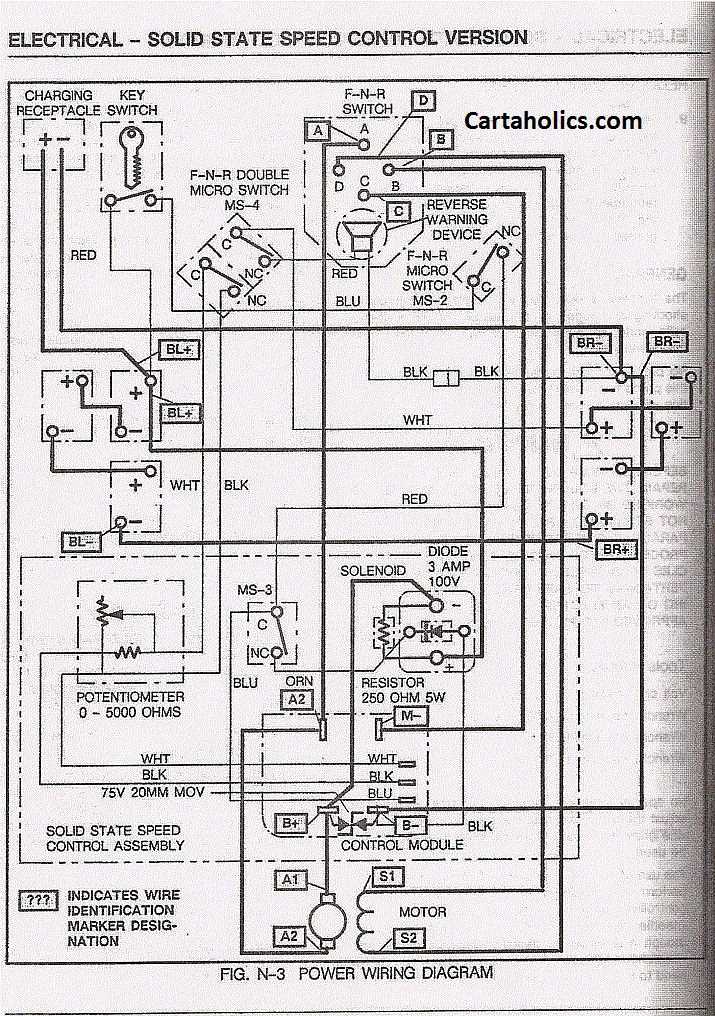 ezgo 48 volt wiring diagram