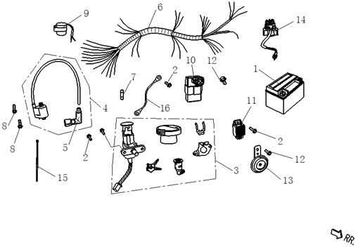 50cc scooter wiring diagram