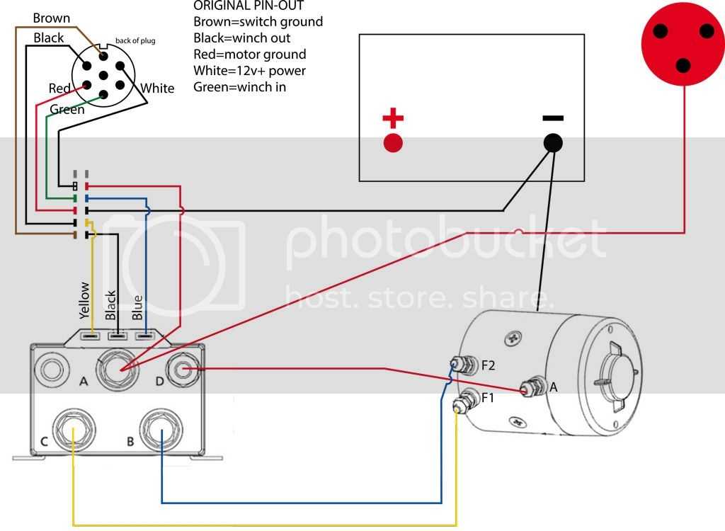 warn 8274 wiring diagram