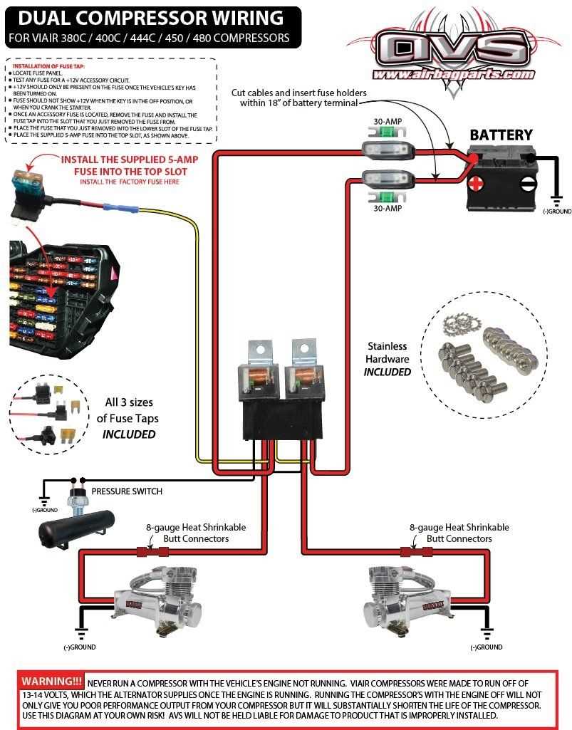 airbag suspension wiring diagram