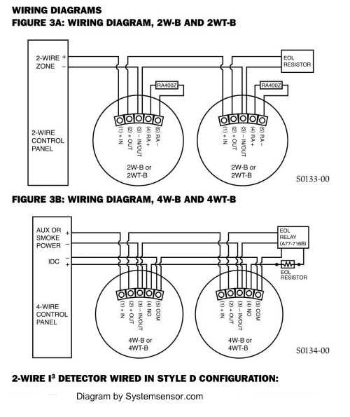 4 wire smoke detector wiring diagram