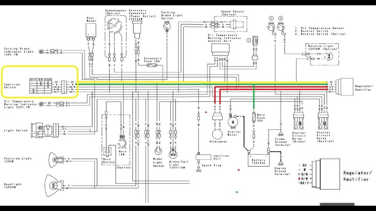 kawasaki voltage regulator wiring diagram