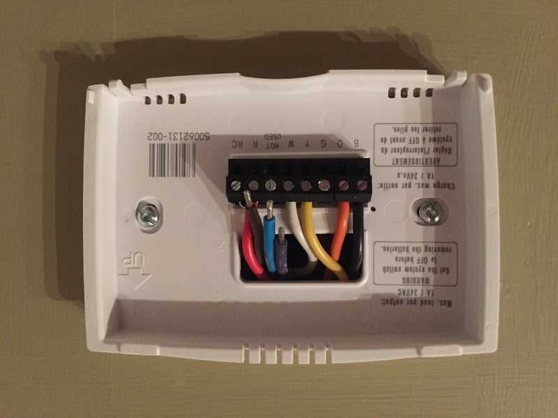 honeywell rth2300 wiring diagram