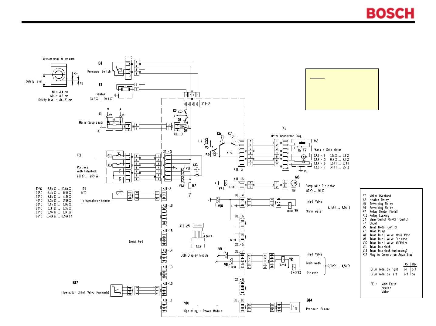 bosch dishwasher wiring diagram