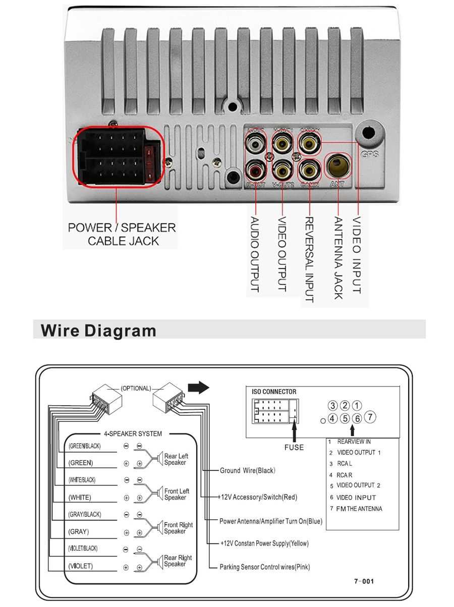 podofo car stereo wiring diagram