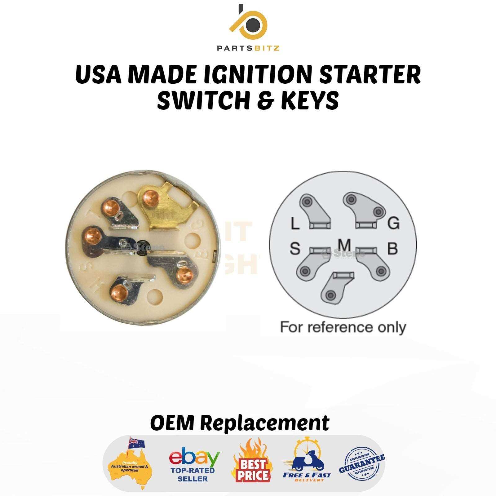 6 terminal ignition switch wiring diagram