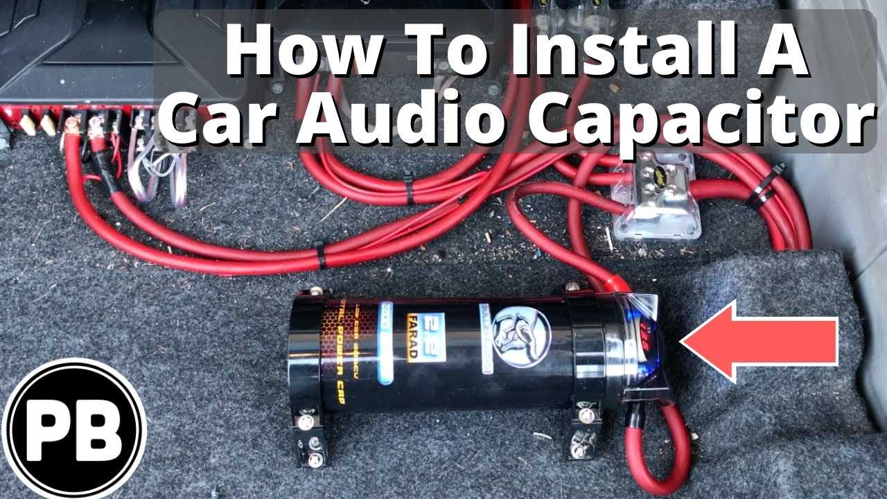 amp capacitor wiring diagram