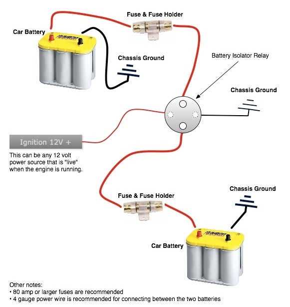 diode isolator wiring diagram