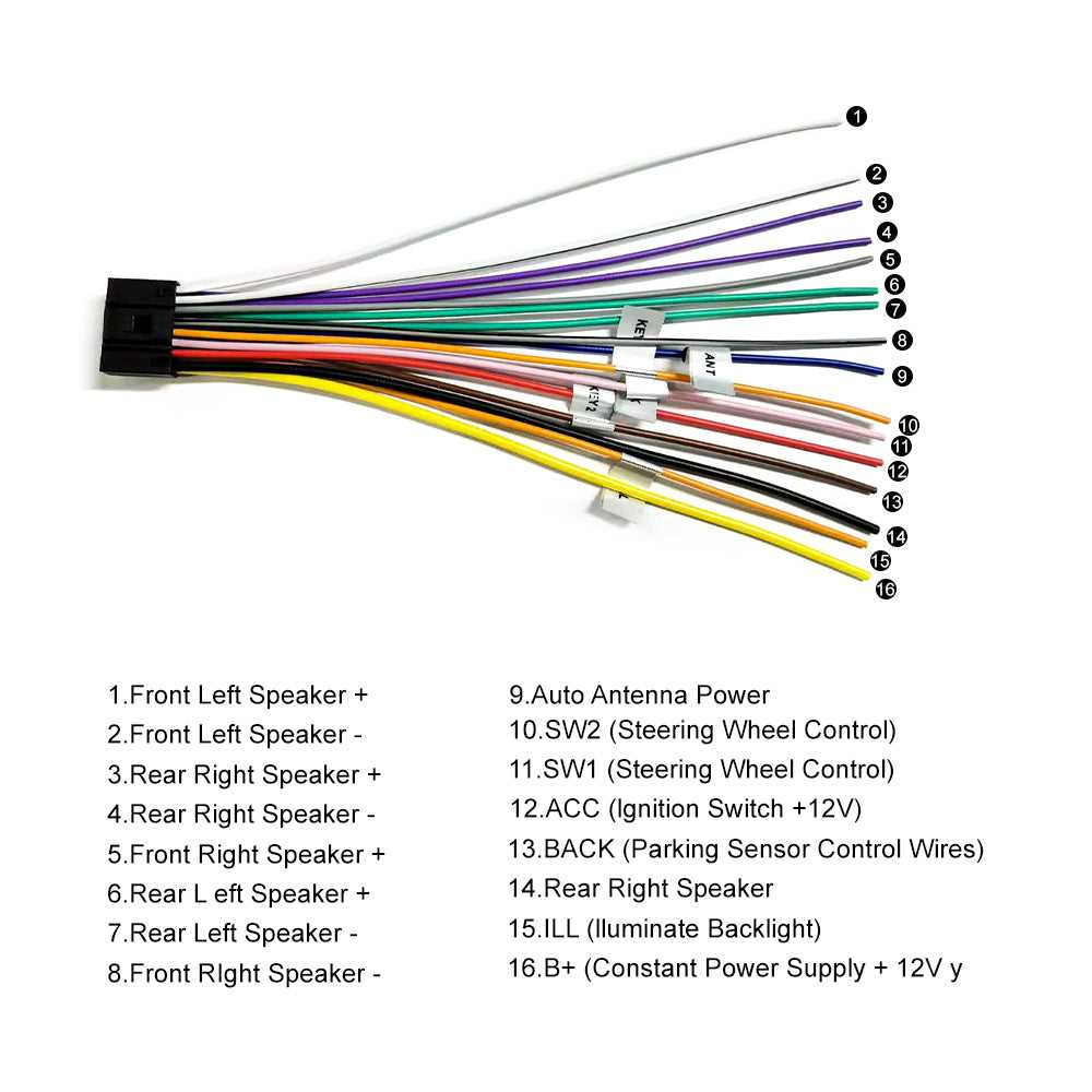 podofo car stereo wiring diagram