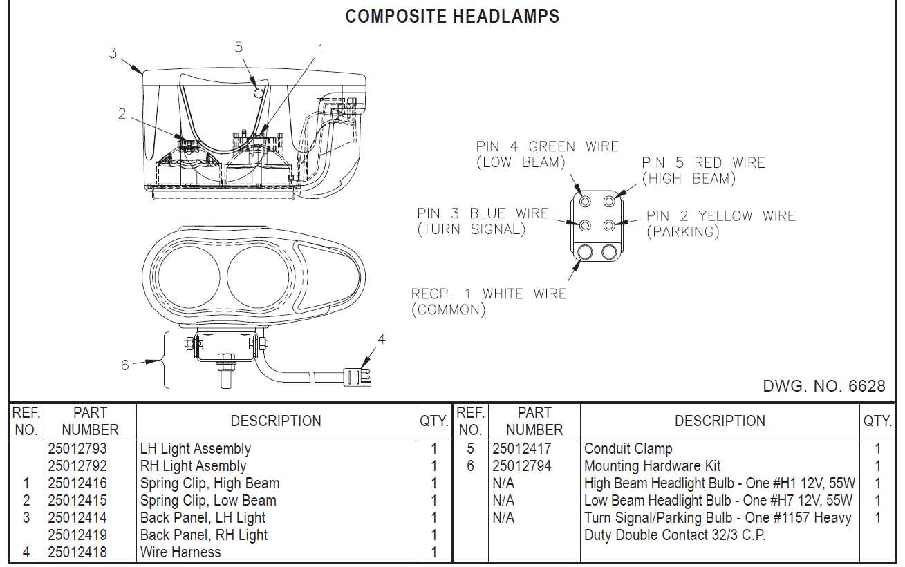 boss plow headlight wiring diagram