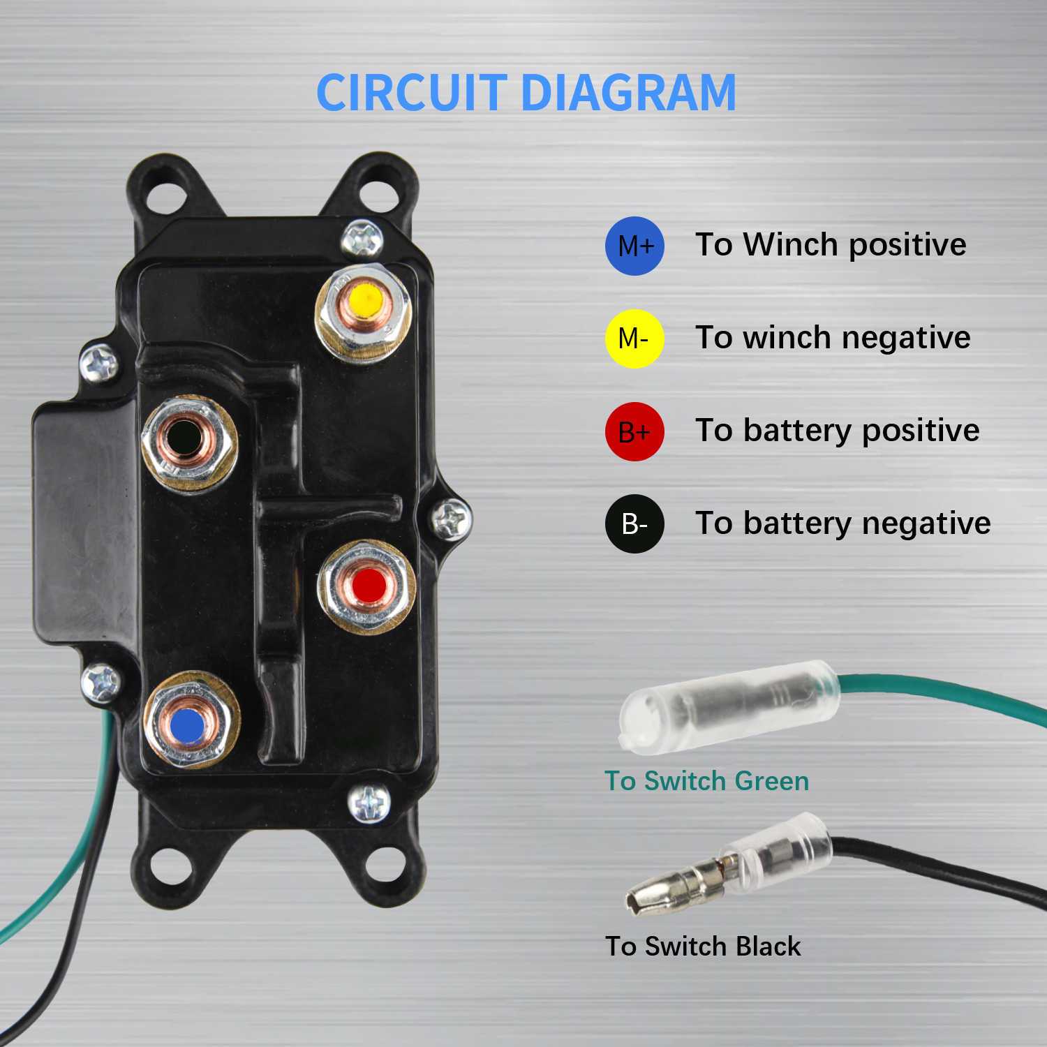 winch solenoid wiring diagram