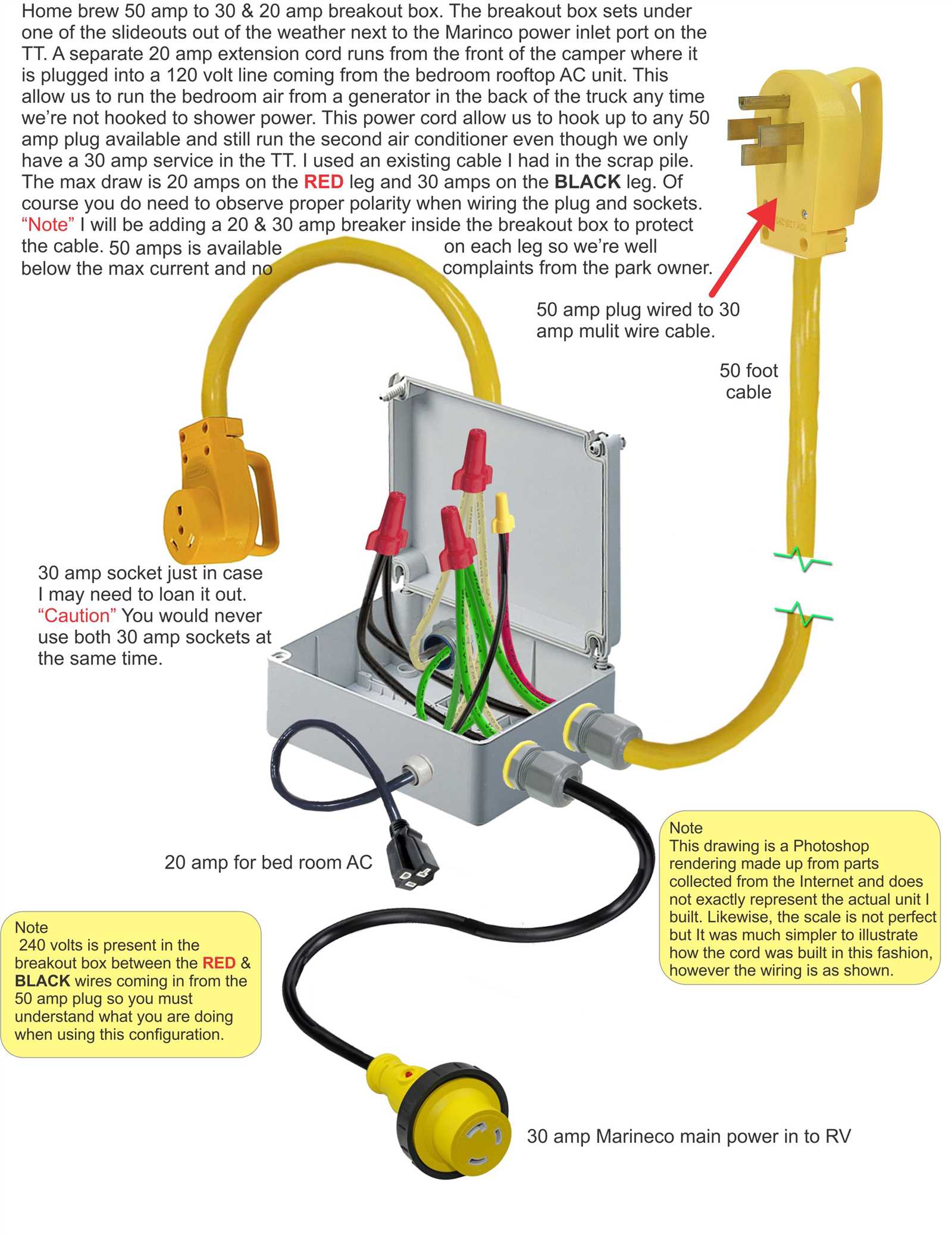 50 amp wiring diagram