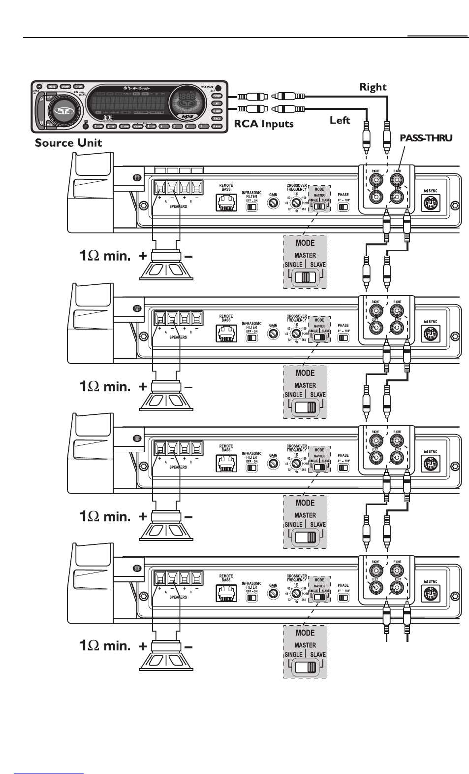 rockford fosgate amp wiring diagram