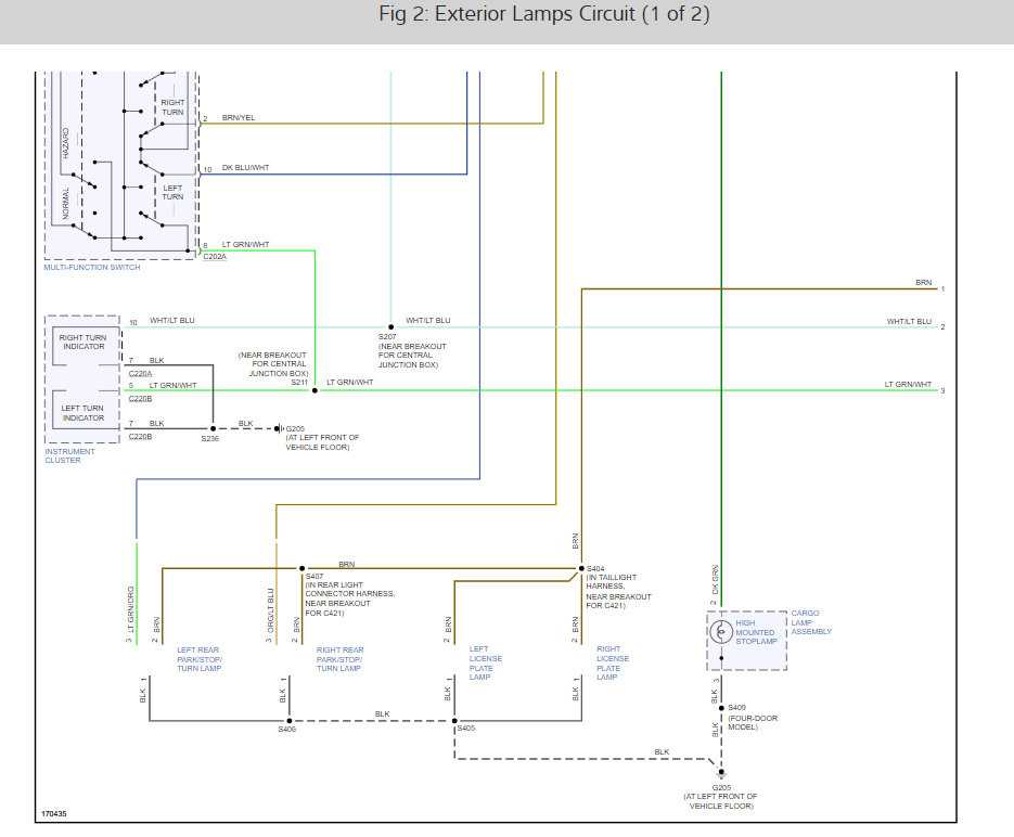 rv tail light wiring diagram