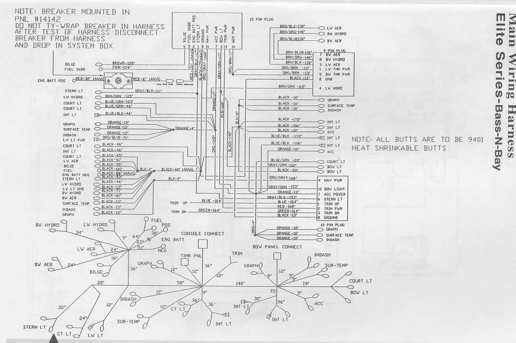 pontoon wiring diagram