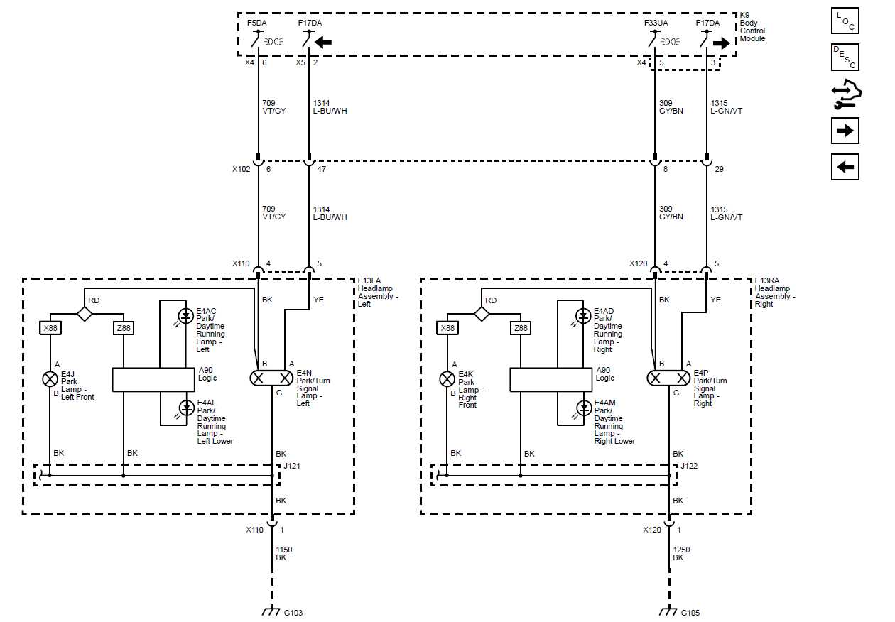 schematic tail light wiring diagram chevy