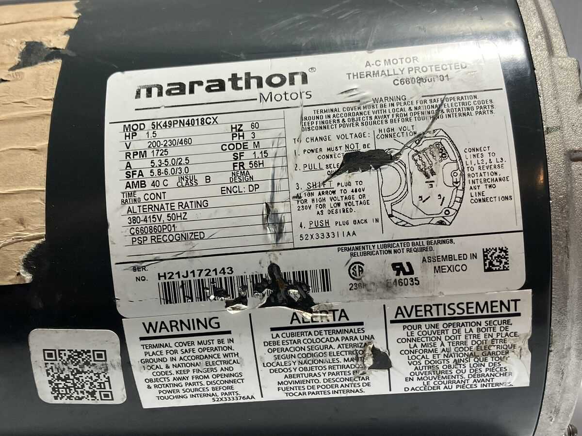 single phase marathon motor wiring diagram