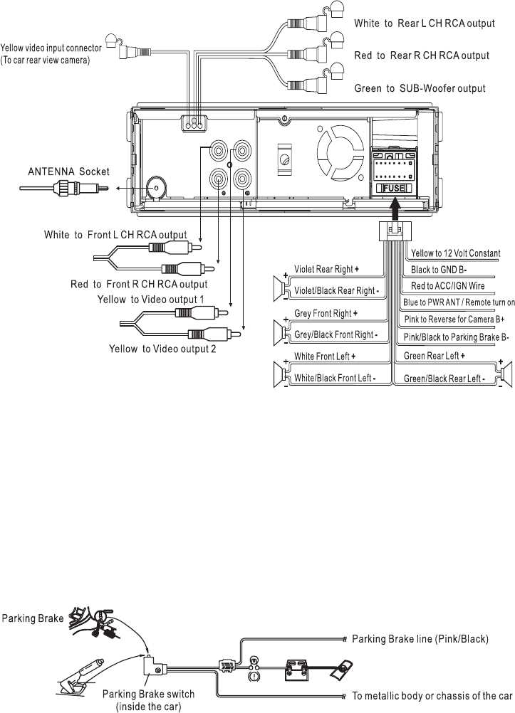 pyle marine radio wiring diagram