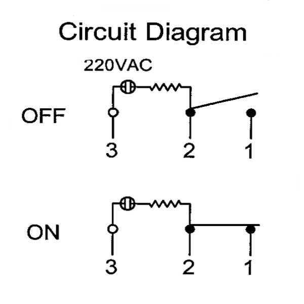 3 pin illuminated rocker switch wiring diagram