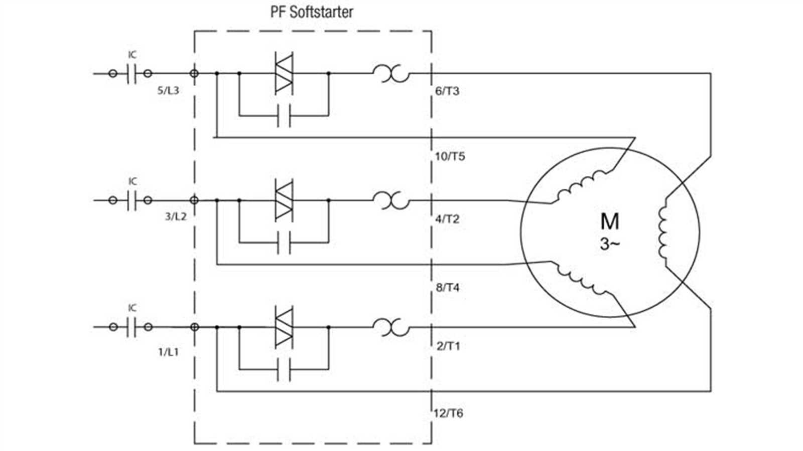 soft start wiring diagram