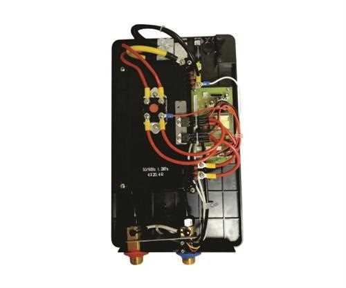 ecosmart tankless water heater wiring diagram