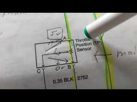 toyota 3 wire throttle position sensor wiring diagram