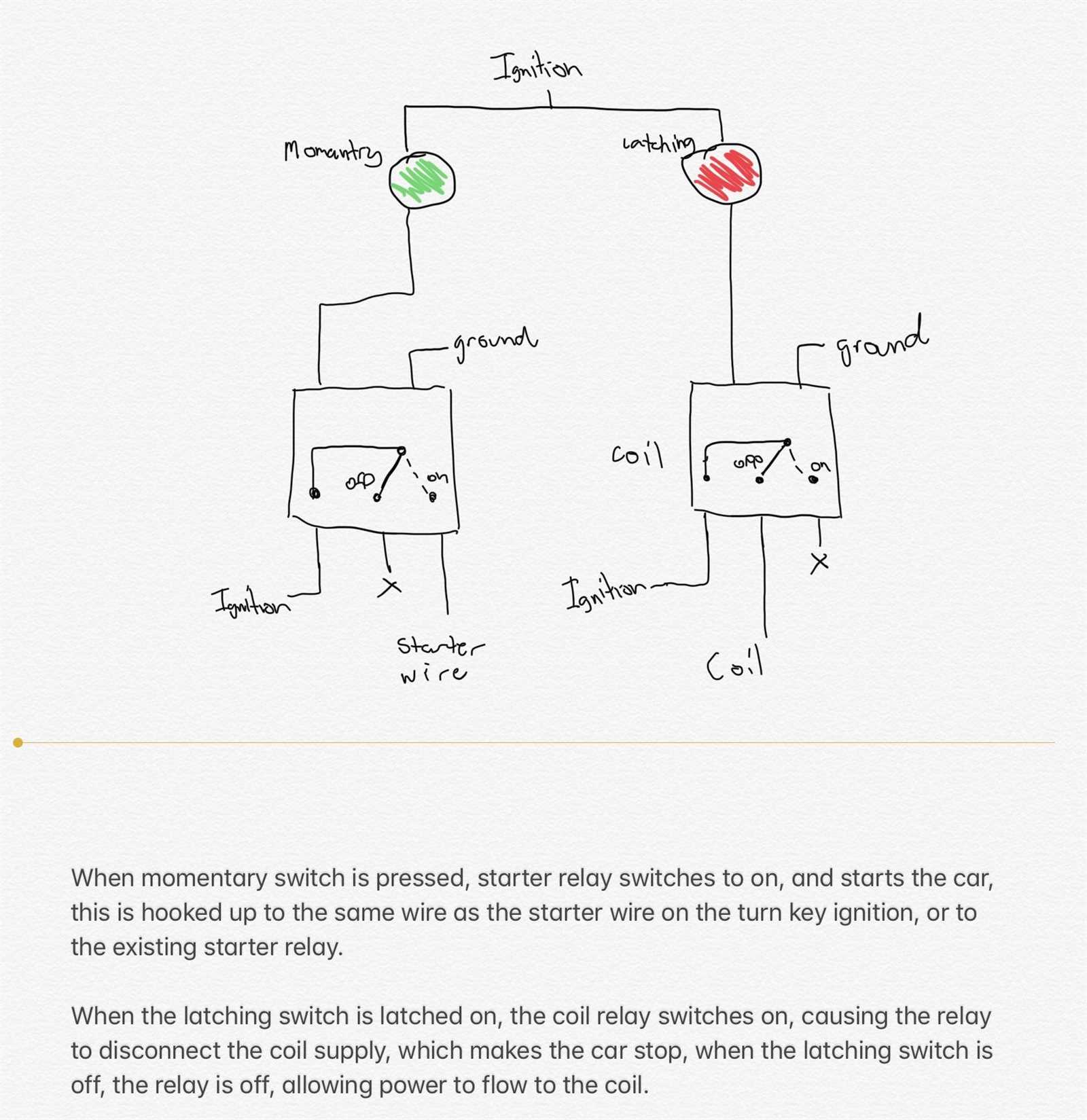 starter kill switch wiring diagram