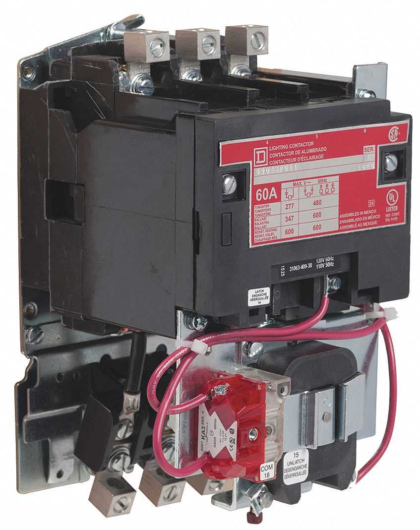 square d contactor wiring diagram