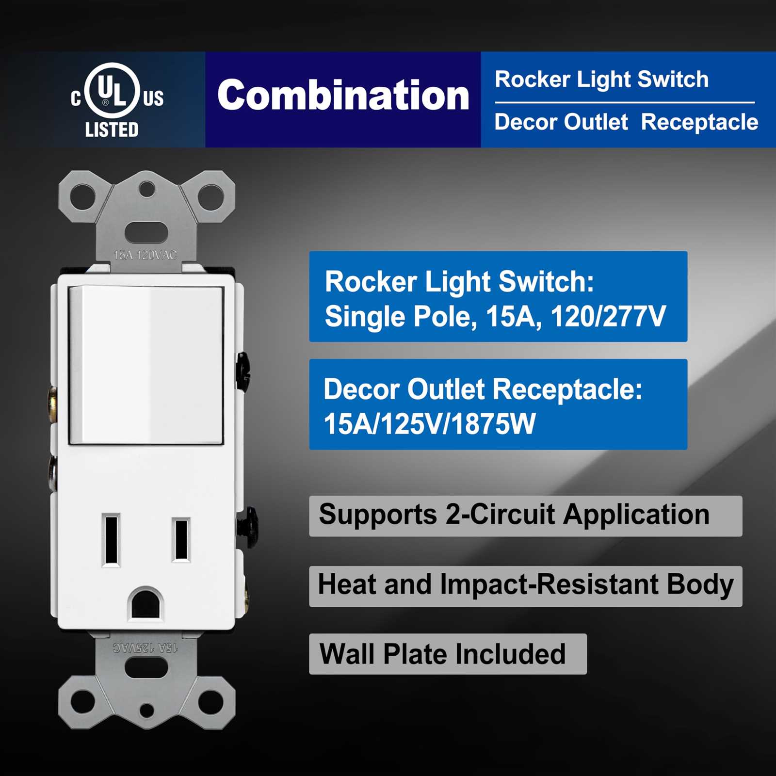 switch and outlet combo wiring diagram